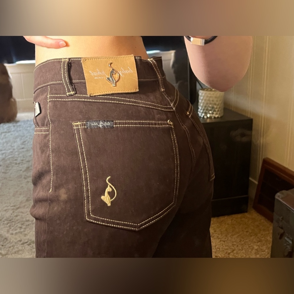 BABY PHAT BROWN FLARE JEANS